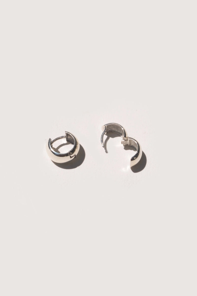 Ban Silver Earrings
