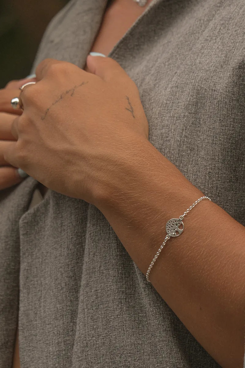 Lifey Silver Bracelet