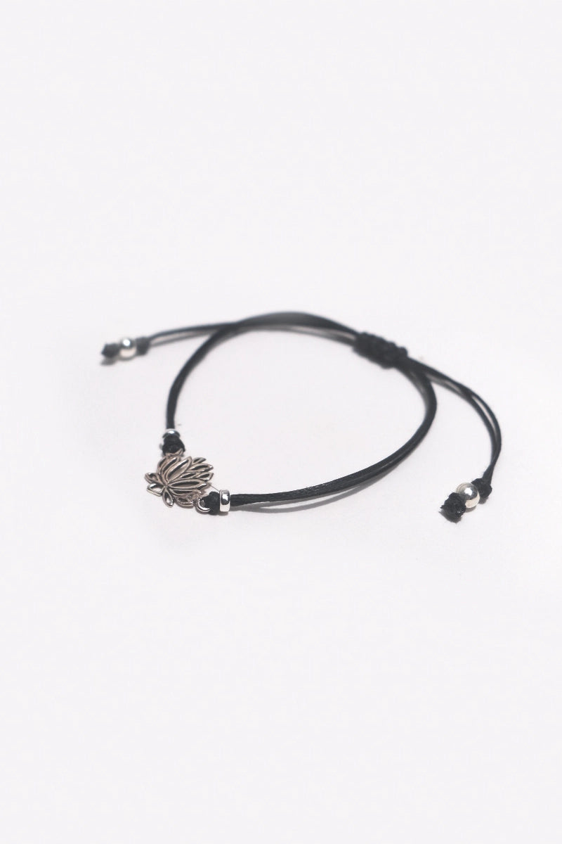 Lotus Silver Bracelet