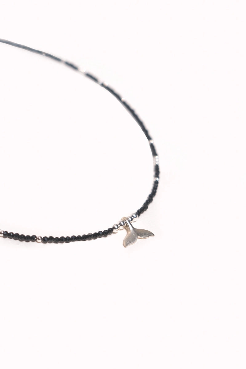 Rock Silver Necklace