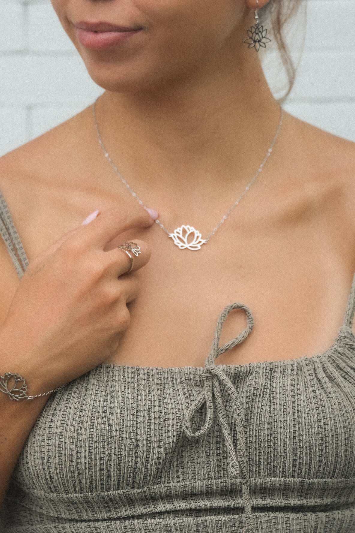Lotus Necklace