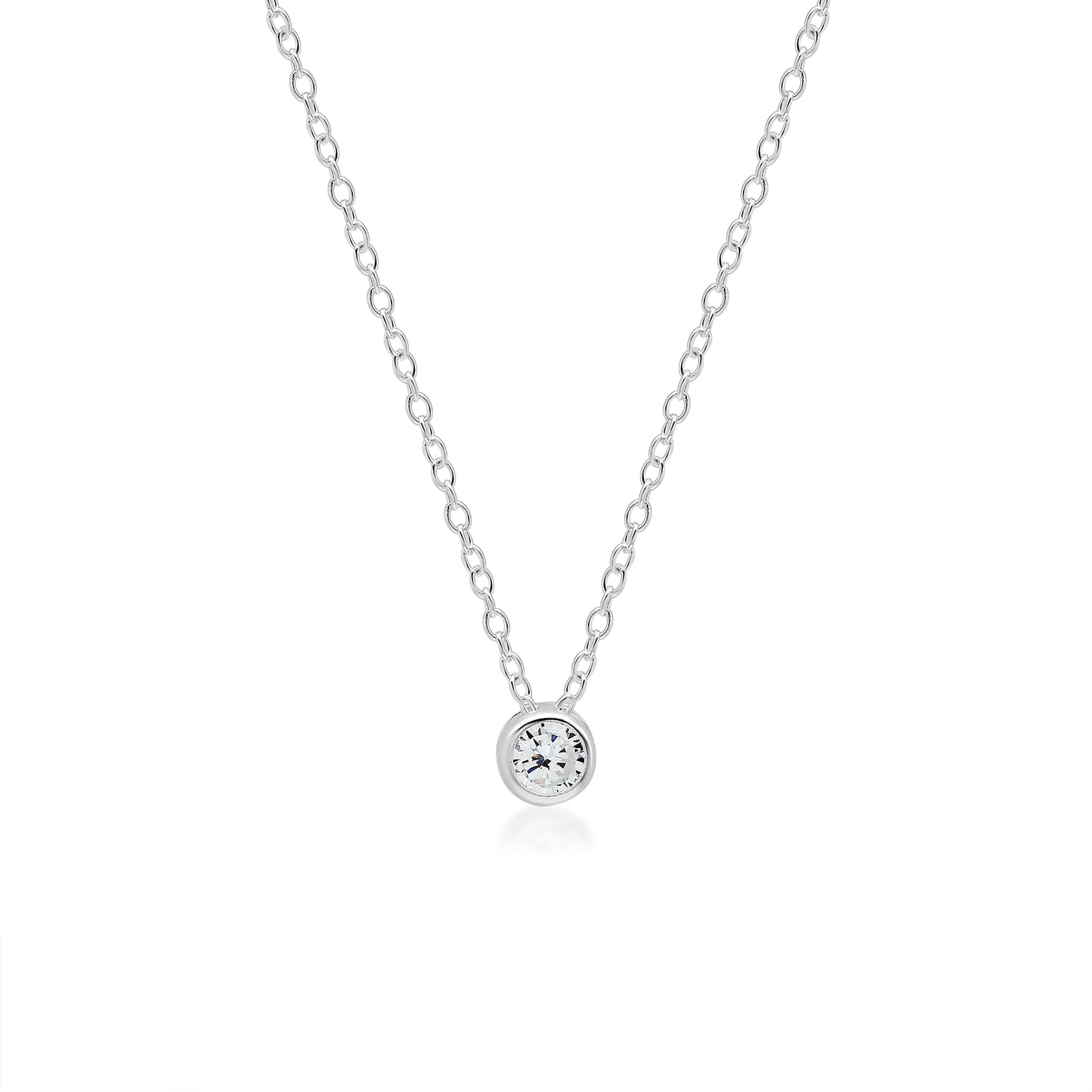Donna Silver Necklace