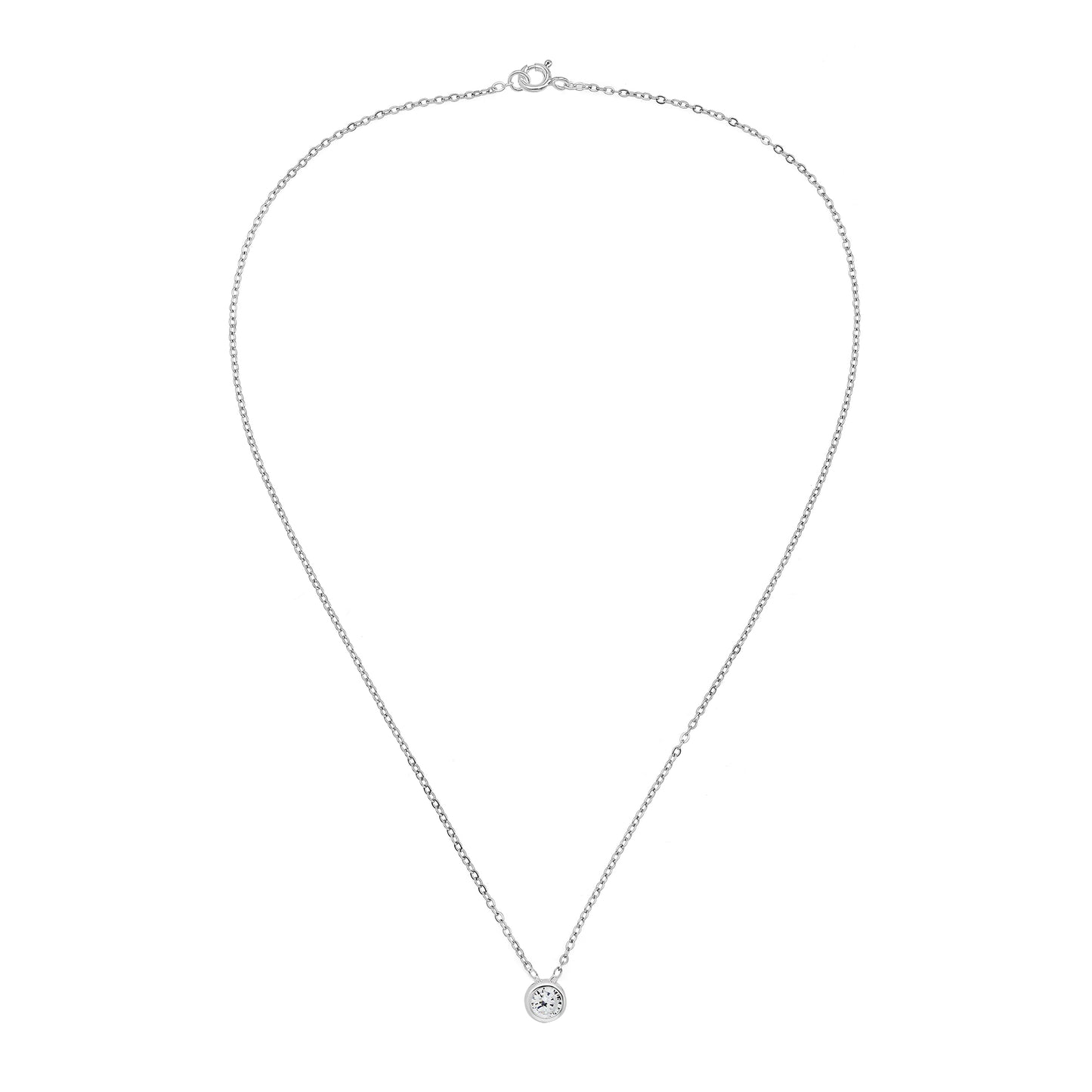 Donna Silver Necklace