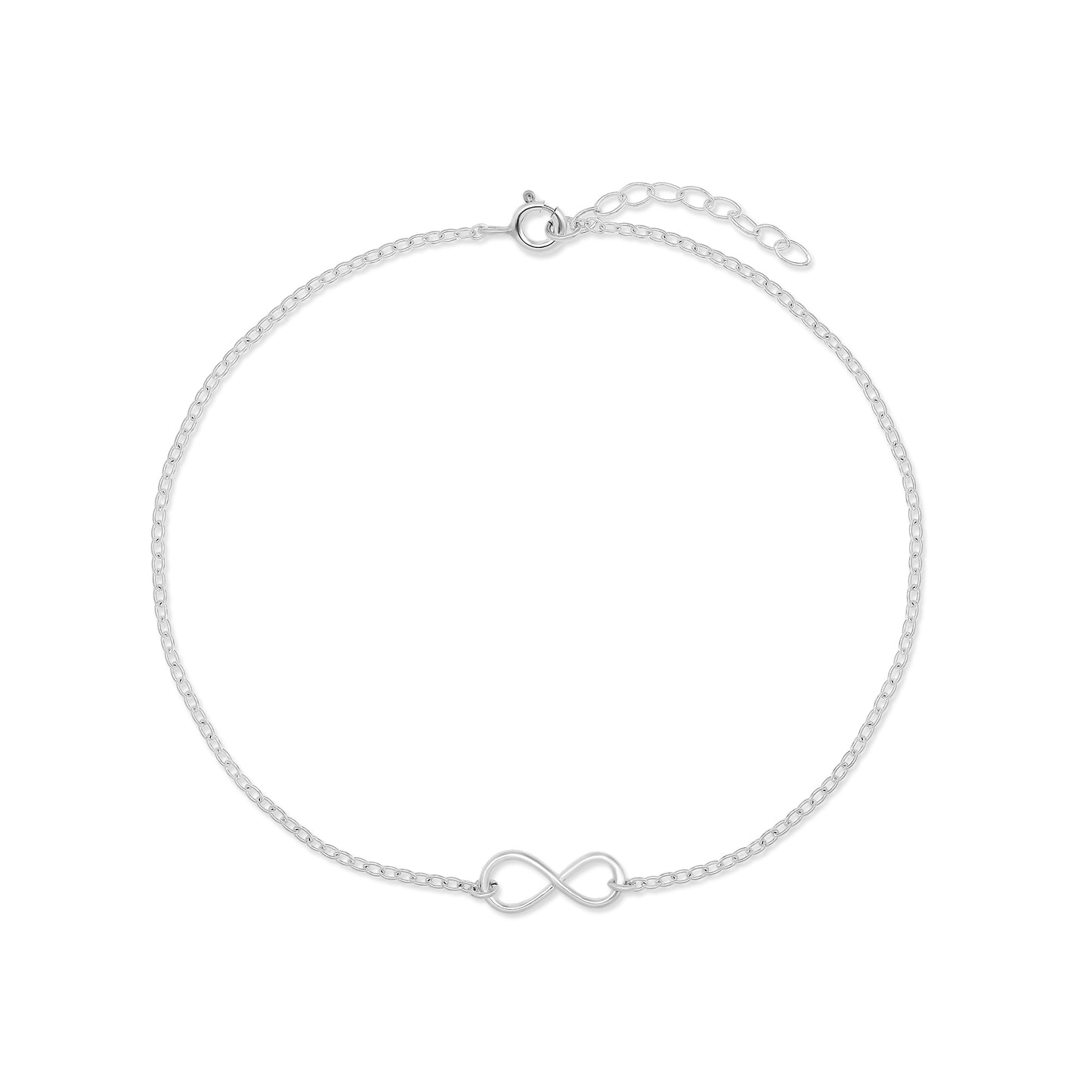 Forever Silver Anklet