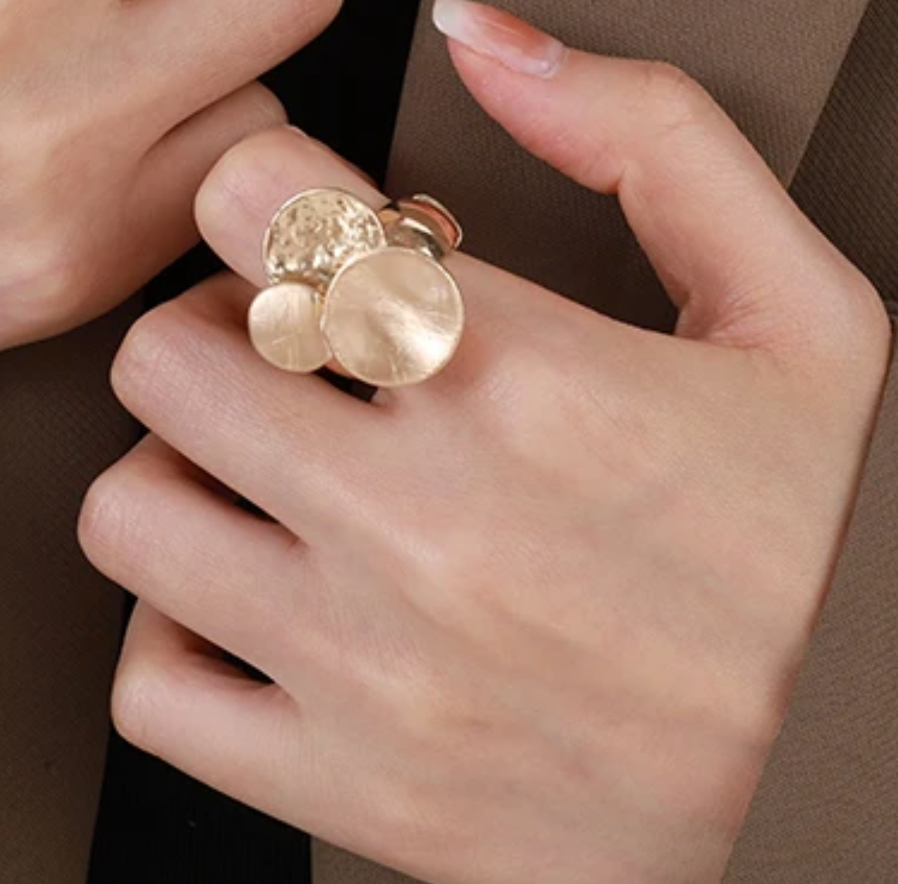 Golden Dotty Ring