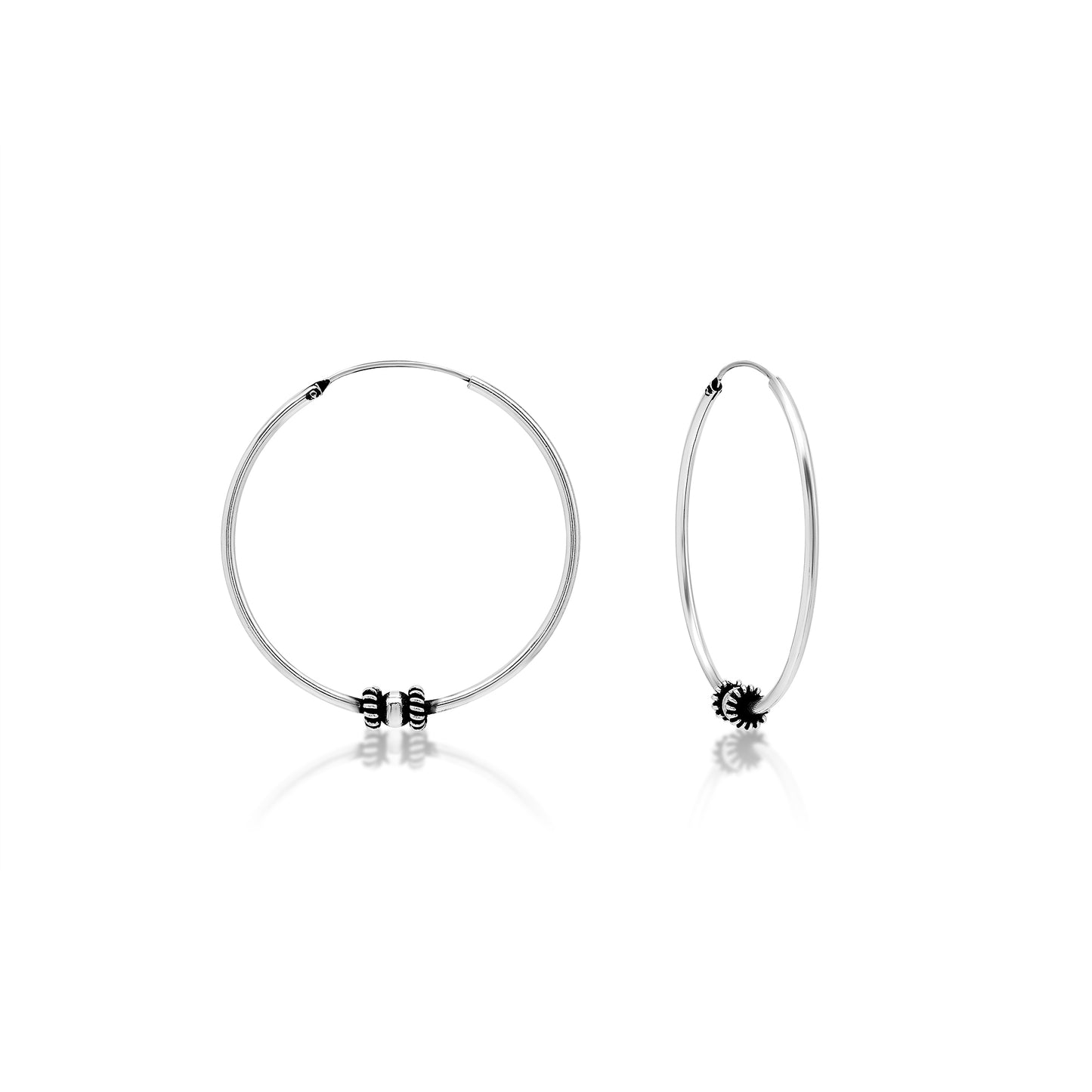 Happy Silver Earrings