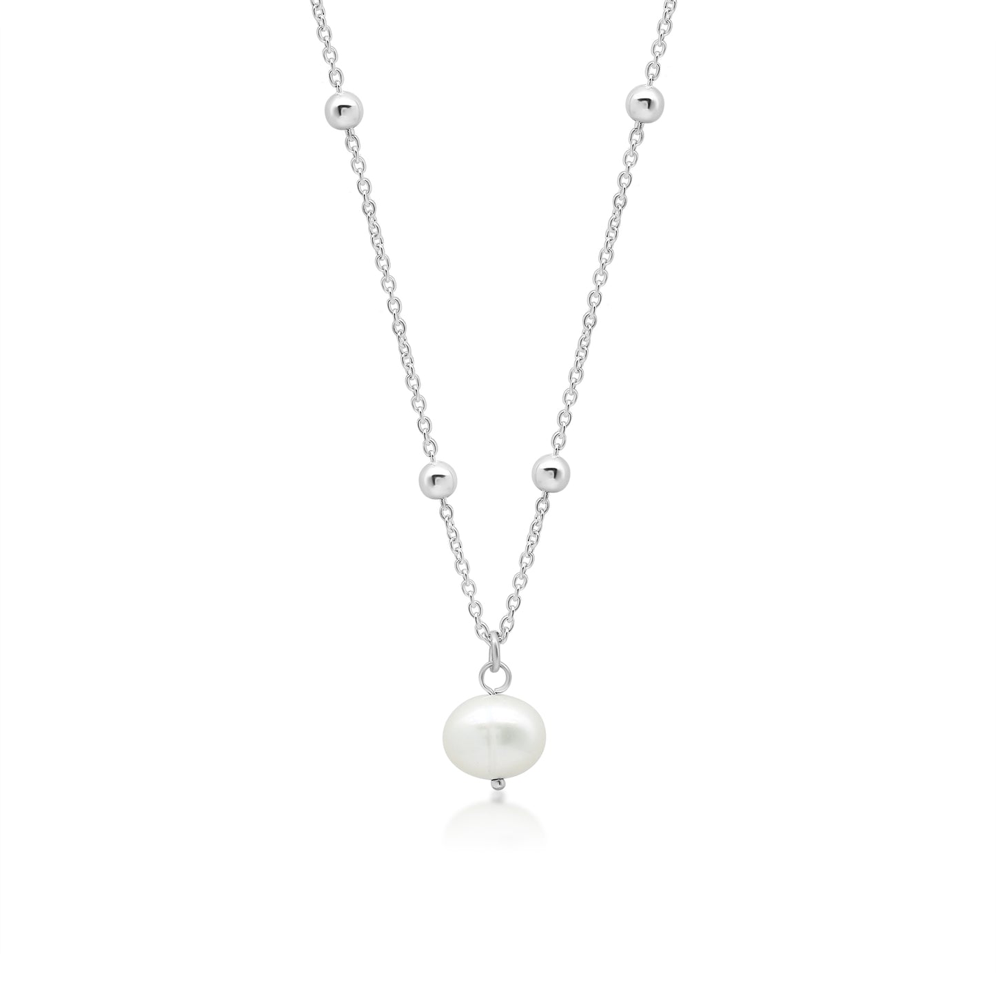 Moon Silver Necklace