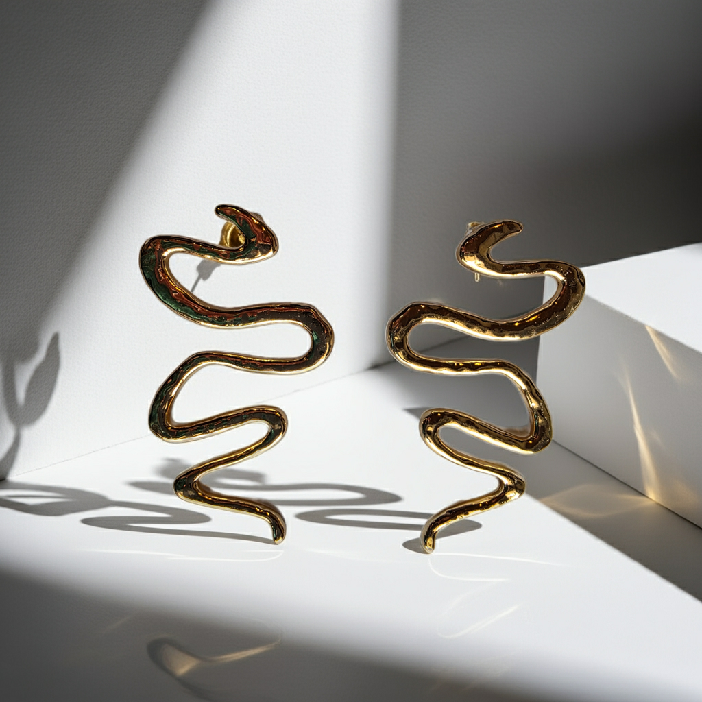 Snake Earrings