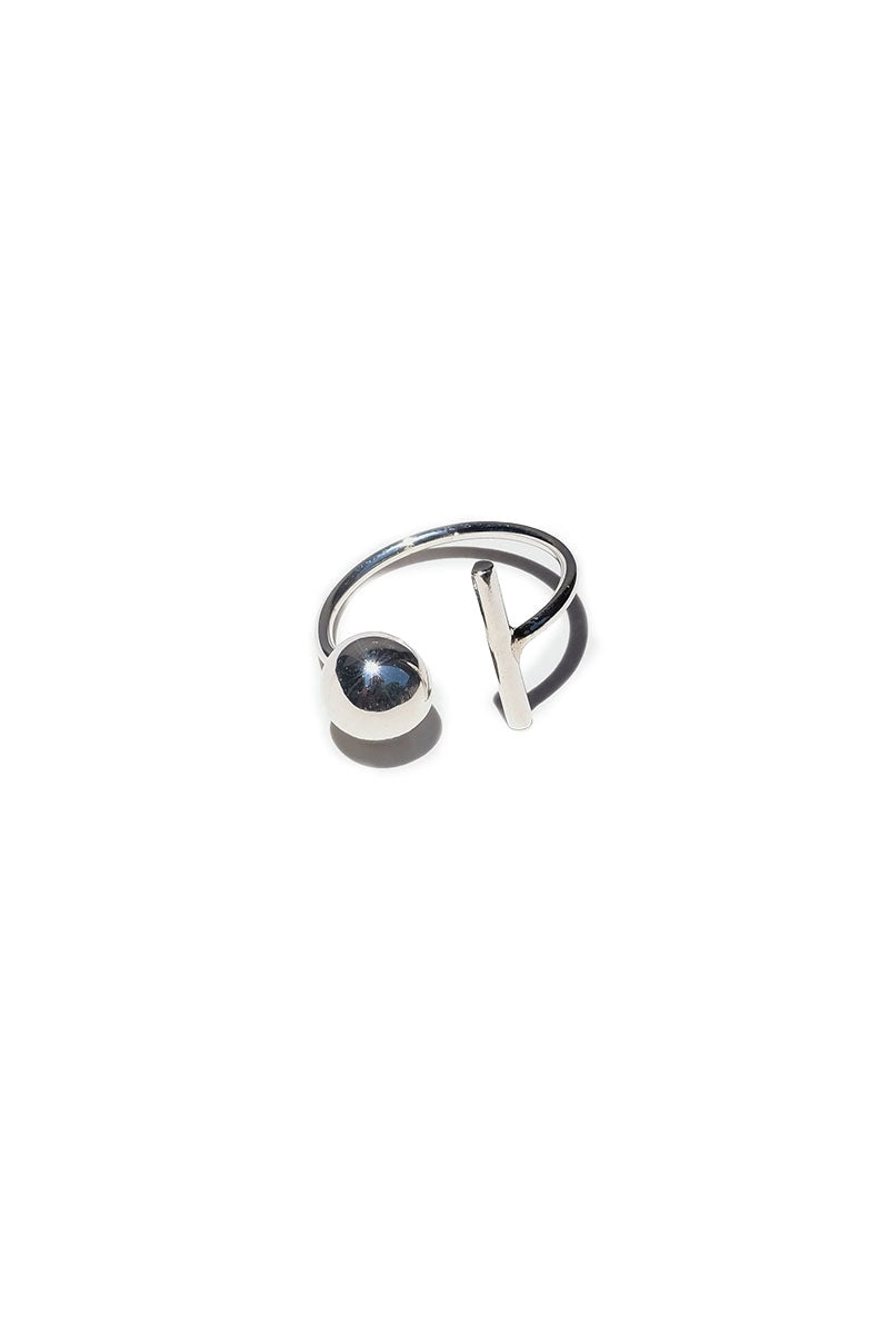 TB Silver Ring