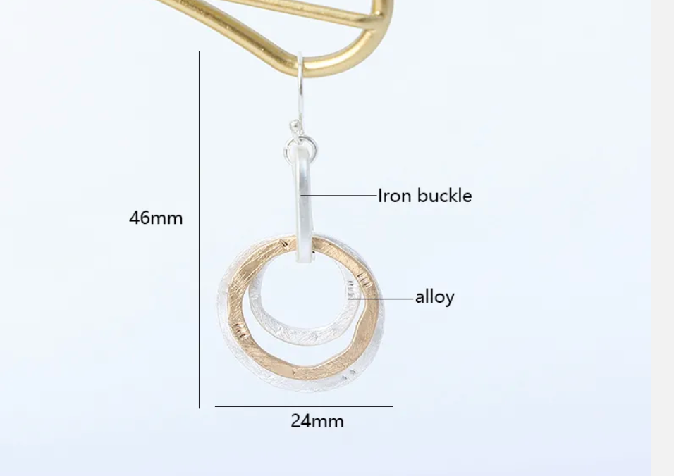 Tritone Earrings