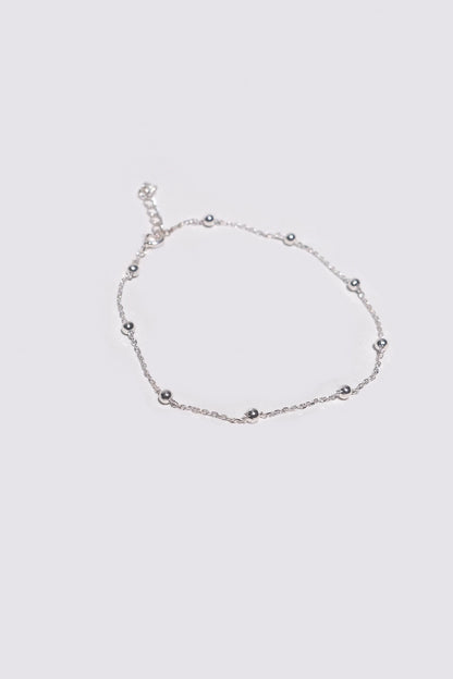 Balance Silver Anklet