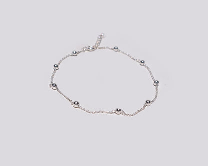 Balance Silver Anklet