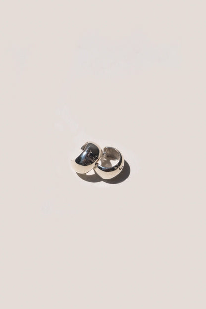 Ban Silver Earrings