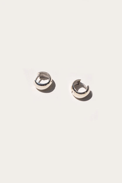Ban Silver Earrings