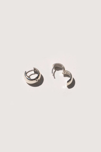 Ban Silver Earrings