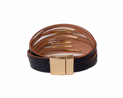 Black Straps Bracelet