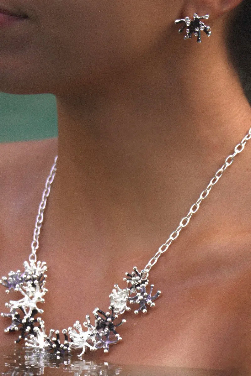Coral Earrings