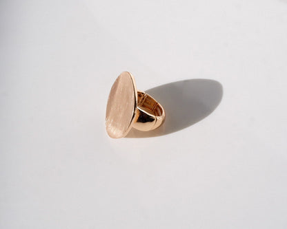 Goldish Elastic Ring