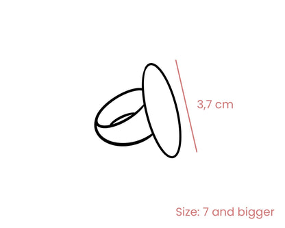 Goldish Elastic Ring