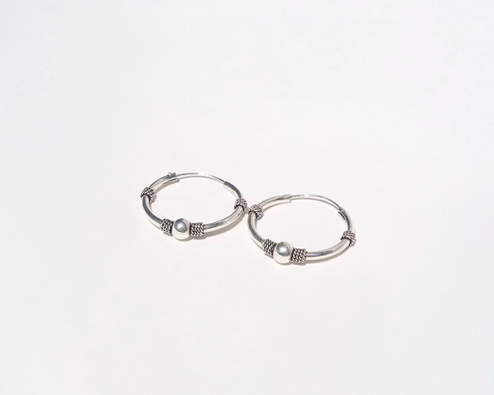 Kaok Silver Earrings