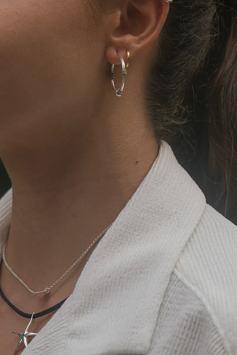 Kaok Silver Earrings