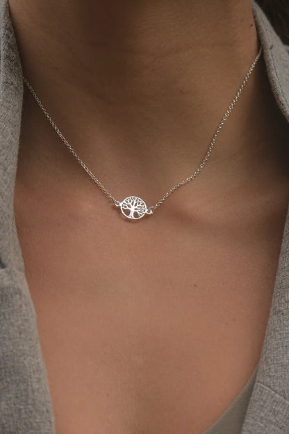 Lifey Silver Necklace