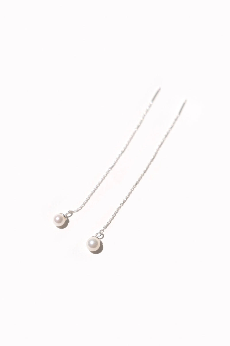 Lunar Silver Earrings