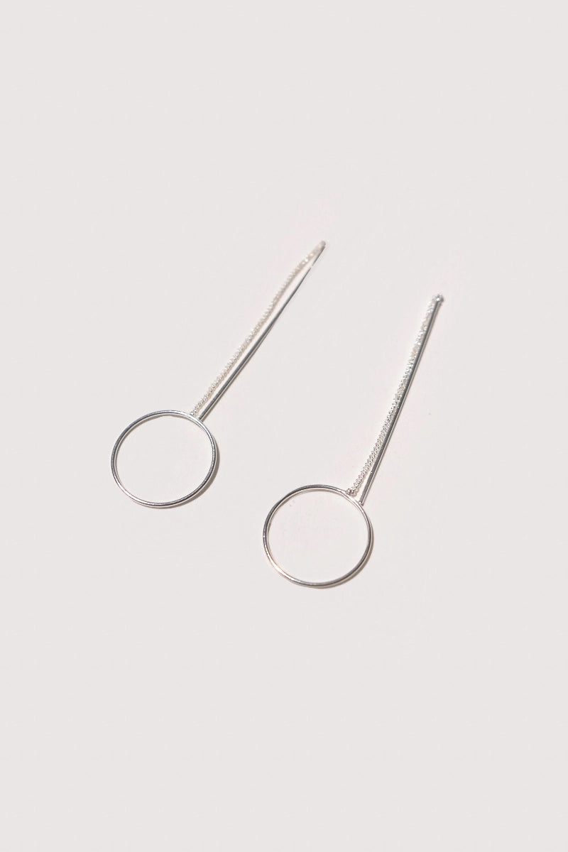 Motion Silver Earrings