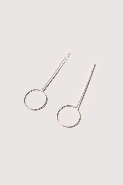 Motion Silver Earrings