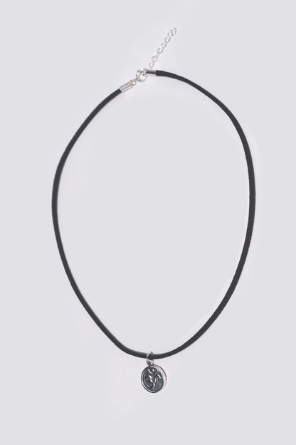 OM Silver Pendant