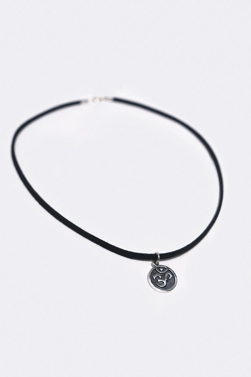 OM Silver Pendant