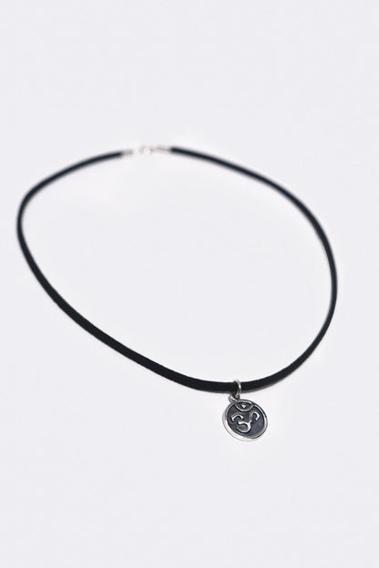 OM Silver Pendant