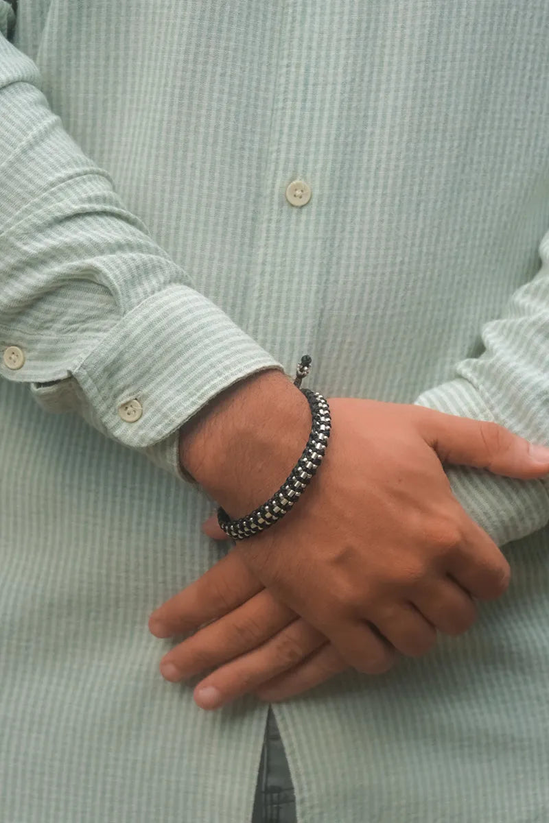 Peak Silver Bracelet