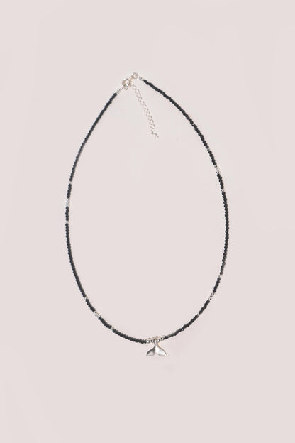 Rock Silver Necklace
