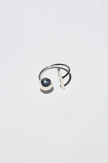 TB Silver Ring