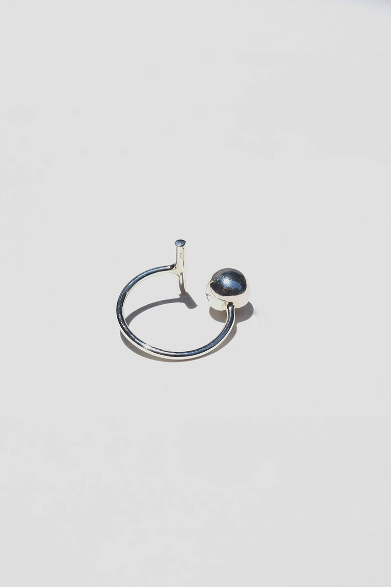 TB Silver Ring