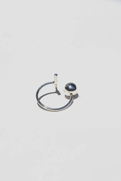TB Silver Ring