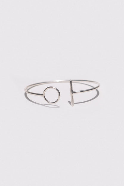 T O Silver Cuff