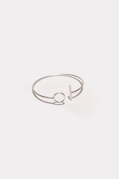 T O Silver Cuff