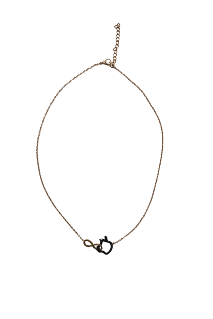 B Apple Necklace