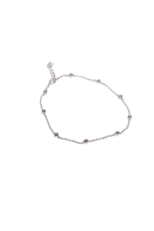 Balance Silver Anklet