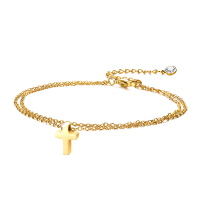 Cross Anklet