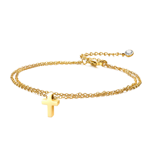 Cross Anklet