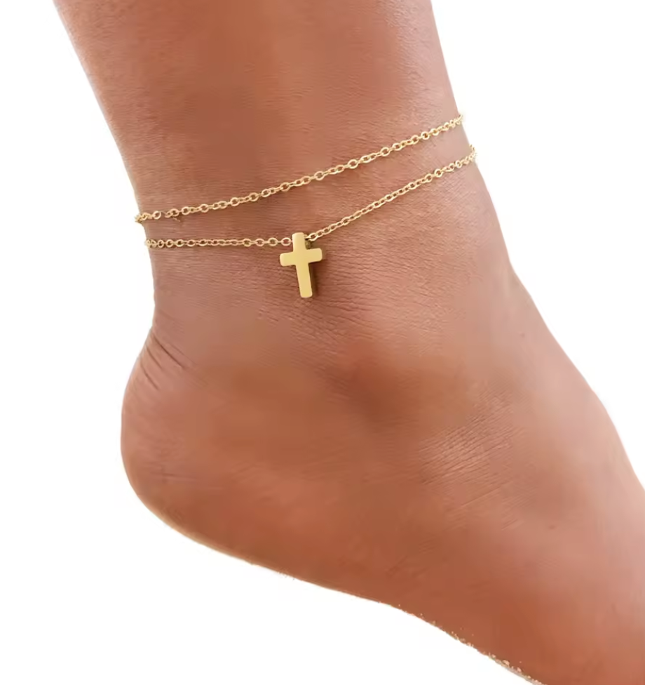 Cross Anklet