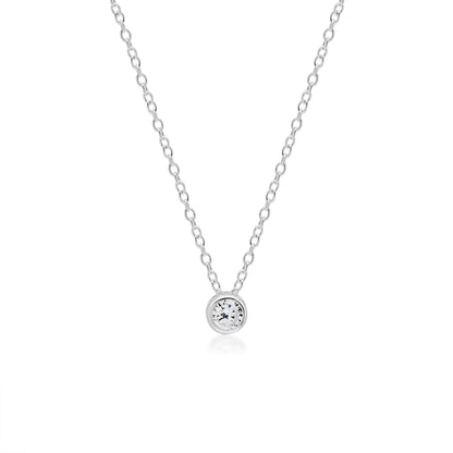 Donna Silver Necklace