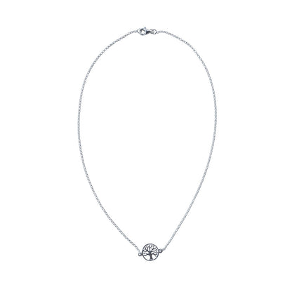 Lifey Silver Necklace