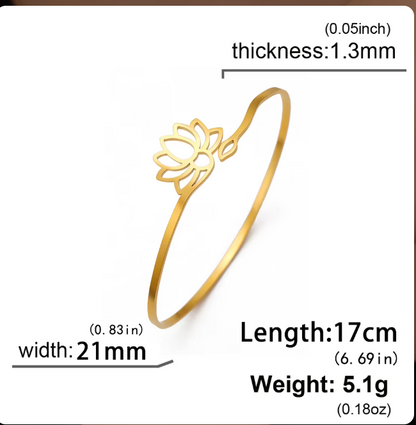 Lotus Golden Cuff