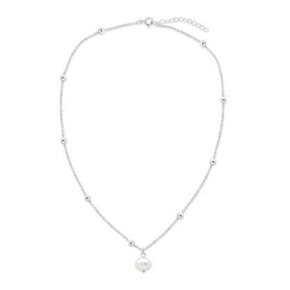 Moon Silver Necklace