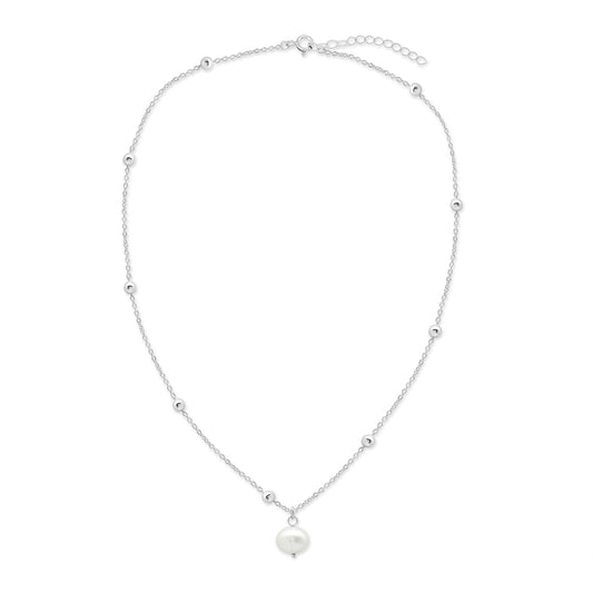Moon Silver Necklace