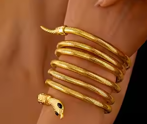 Snake Golden Bracelet